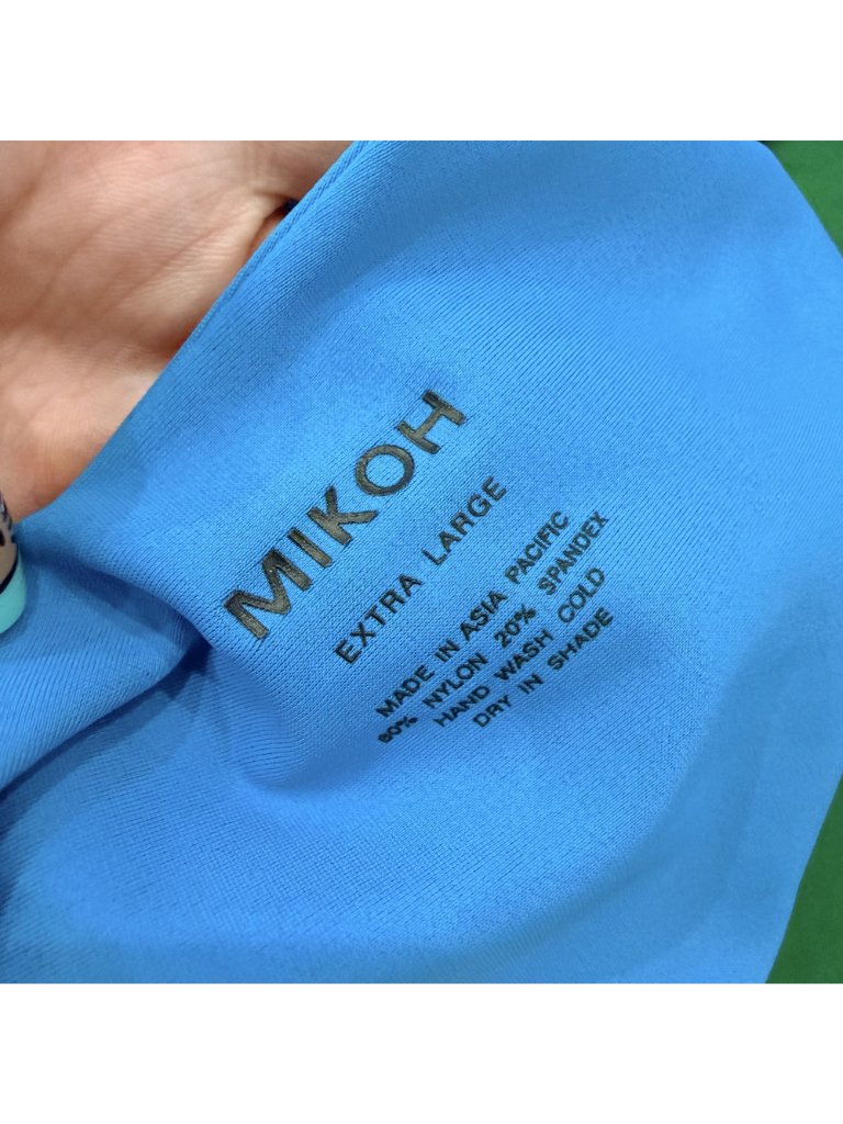Mikoh Swim Womens Xl Moorea Azure Blue Macrame One Piece Bathing Suit — image 6 of 8